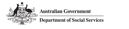 オーストラリア社会福祉省のロゴ