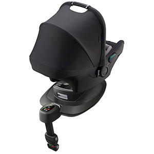 足立区　新生児からのチャイルドシートレンタル　アップリカ　エアキャリーAB＆IsofixトラベルシステムベースセットR129