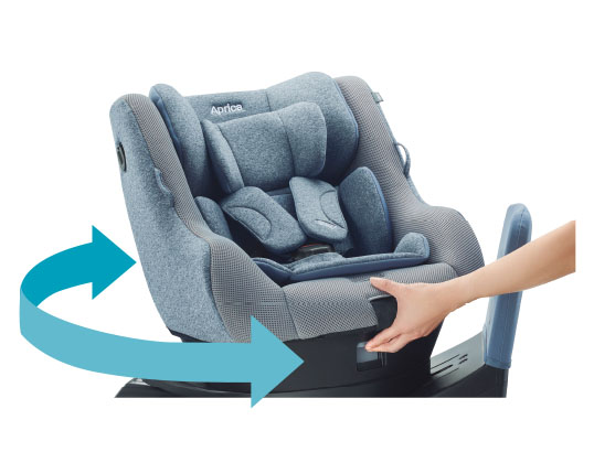 販売 アップリカチャイルドシート クルリラ プラス ライトR129 ISOFIX